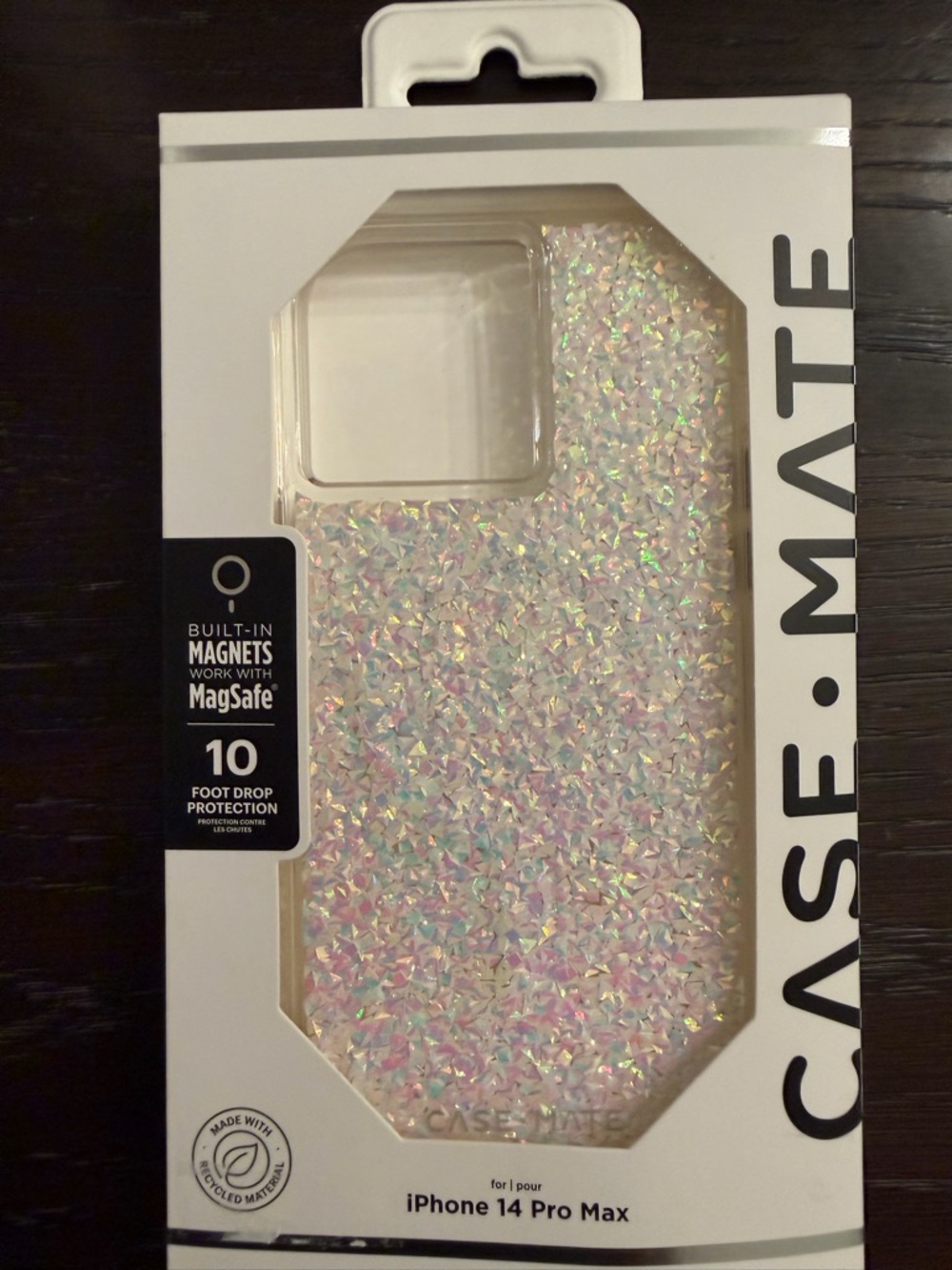 Case-Mate Iridescent Glitter MagSafe Case